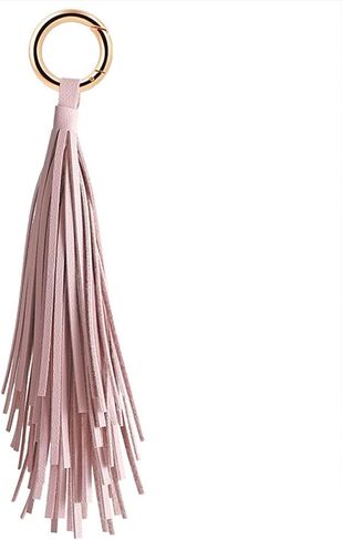 ZOONAI النساء الجلود شرابة المفاتيح سيارة كيرينغ حامل حقيبة محفظة محفظة الزينة in Saudi Arabia