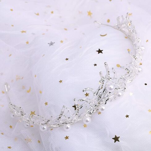 Makone Baroque Halloween Crown Black Queen Crown for Women,Vintage Tiaras with Gemstones Party Gothic Headpiece Halloween Tiara in Saudi Arabia