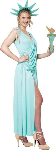 Lady Liberty Costume in Saudi Arabia