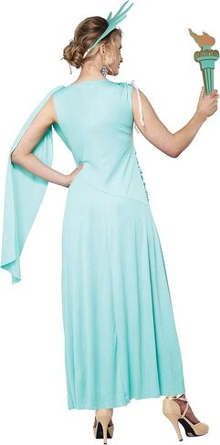 Lady Liberty Costume in Saudi Arabia