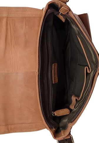 LEABAGS Birmingham shoulder bag I 13" laptopbag I genuine buffalo leather messenger bag I vintage look I work bag in Kuwait