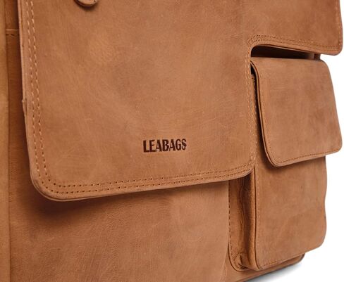LEABAGS Birmingham shoulder bag I 13" laptopbag I genuine buffalo leather messenger bag I vintage look I work bag in Kuwait