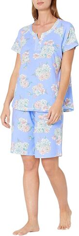 Karen Neuburger Women's Short Sleeve Bermuda Pj in Saudi Arabia