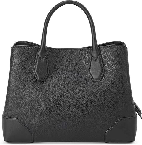 Nine West Brooklyn Jet Set Satchel, Black in Saudi Arabia