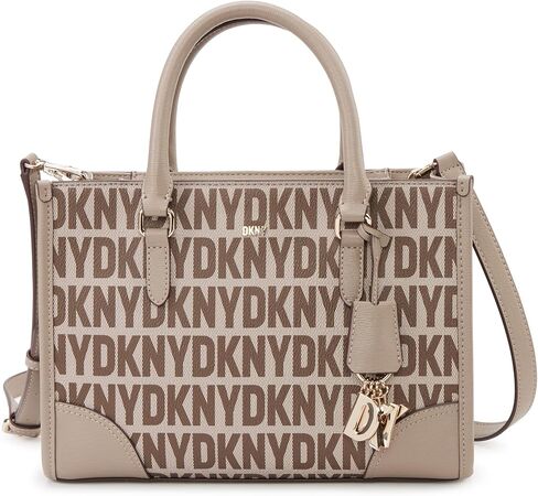 DKNY Perri Box Satchel, Chino Logo/Truffle in Saudi Arabia