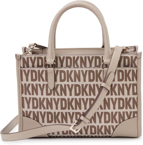 DKNY Perri Box Satchel, Chino Logo/Truffle in Saudi Arabia