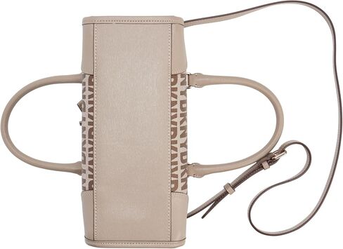 DKNY Perri Box Satchel, Chino Logo/Truffle in Saudi Arabia