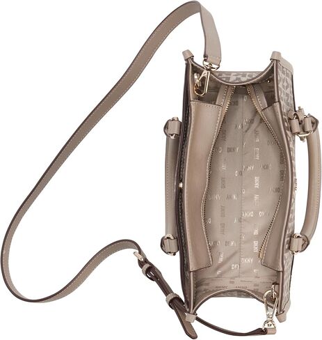 DKNY Perri Box Satchel, Chino Logo/Truffle in Saudi Arabia