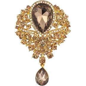 دبوس بروش على شكل دمعة على شكل باقة زهور من LovelyCharms للنساء in Kuwait