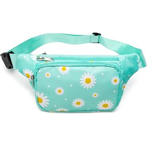 LEDAOU Kids Fanny Pack حزام حقيبة الأولاد حقيبة كروسبودي الخصر حزمة الورك حزمة الأولاد بوم حقيبة خفيفة الوزن حقيبة الصدر للجري عارضة السفر المشي لمسافات طويلة الهدايا (كرة القدم الزرقاء)