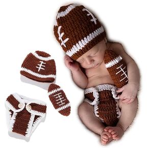 Newborn Photography Props/Ball cosplay knitted baby photography costume for Girls and Boys (0-6 Months)