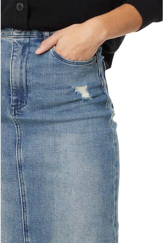 [BLANKNYC] Womens Sustainabke Maxi Denim Tube Skirt in Saudi Arabia