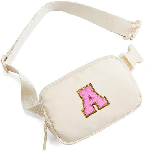 Birthday Gifts for 6 7 8 9 10 11 Year Old Girls- Initial Fanny Pack Belt Bag for Teen Girls-Cute Teen Trendy Stuff (A) in Kuwait