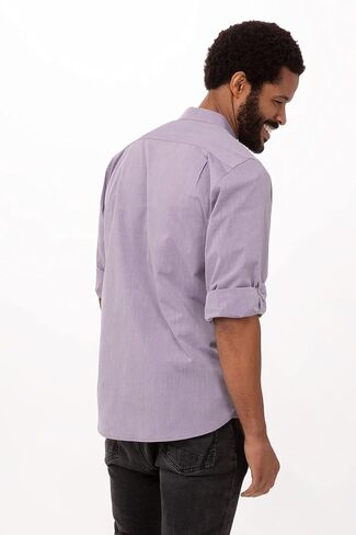 Chef Works Men's Modern Chambray Dress Shirt in Saudi Arabia