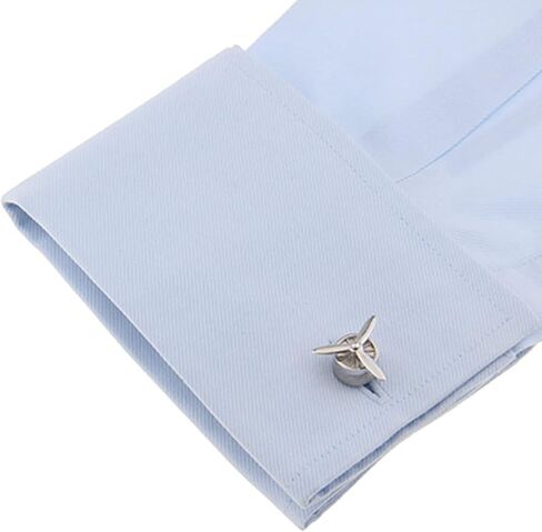 Vcufflinks Airplane Pilot Cufflinks Plane Propeller Cuff Links in Saudi Arabia