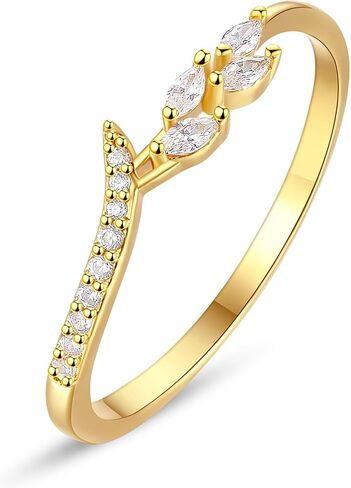 GLOQUAT 18K الذهب المفتوح خواتم الفرقة الأبدية للنساء الفتيات تشيكوسلوفاكيا أحجار الذهب رقيقة كاملة حلقات قابلة للتكديس محاكاة الماس الخلود لطيف نصف تمهيد خواتم الذكرى السنوية داينتي بيان الخلود 5/6/7/8/9/10 in Kuwait
