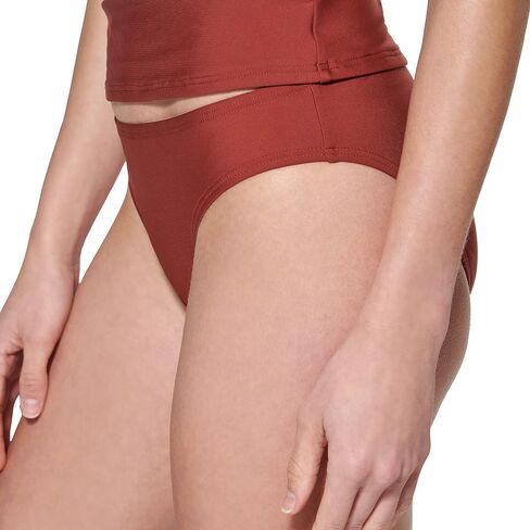 DKNY Women's Standard Mid Rise Full Coverage Bikini Bottom Bathing Suit in Saudi Arabia