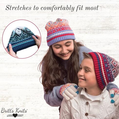 قبعة Britt's Knits للأطفال من Fair Isle Knit للطقس البارد للأولاد والبنات والأطفال الصغار in Kuwait