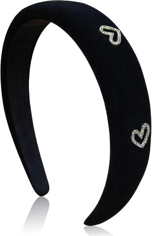 Valentine's Day Headband Heart Headband Glitterr Hair Band Valentine's Day Hair Accessories for women Party Supplies in Saudi Arabia