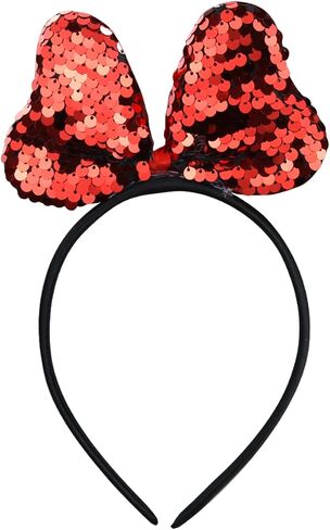 Valentine's Day Headband Heart Headband Glitterr Hair Band Valentine's Day Hair Accessories for women Party Supplies in Saudi Arabia