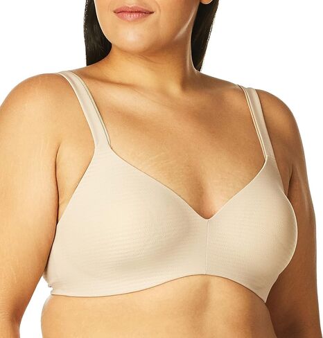 Hanes Womens Wireless Moisture-Wicking T-Shirt Bra, Wirefree Convertible Bra (Retired Colors) in Saudi Arabia