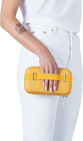 Rollink Tour Mini Bag - Durable Hardshell Small Fanny Pack Crossbody Sling Bag for Women, Anti-Theft Slash and Cut Resistant, Waterproof (Daisy) in Kuwait