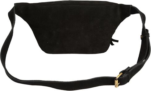 Premium Leather Waist Pack Unisex- Genuine Leather Fanny Pack Belt Bag Travel Bag with Adjustable Strap - Crossbody Everyday Belt Bag in Saudi Arabia