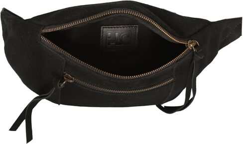 Premium Leather Waist Pack Unisex- Genuine Leather Fanny Pack Belt Bag Travel Bag with Adjustable Strap - Crossbody Everyday Belt Bag in Saudi Arabia