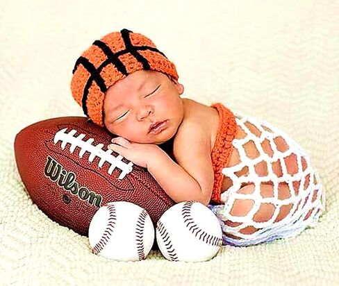 Newborn Photography Props/Ball cosplay costume for Girls and Boys in Kuwait