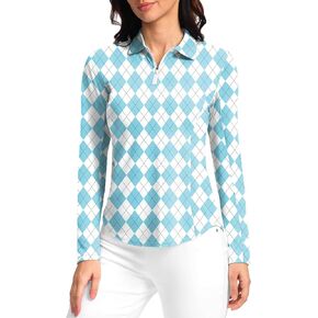 Women's Polo Shirts Long Sleeve UPF 50+ UV Protection Shirts Lightweight Quick Dry Cool Shirts for Women Golf Work Outdoor in Kuwait