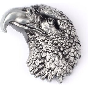 Longcreek Eagle Belt Buckle for Men, Vintage Hawk Belt Buckle, Viking Eagle Head Belt Buckle, American Bald Eagle Belt Buckle in Kuwait