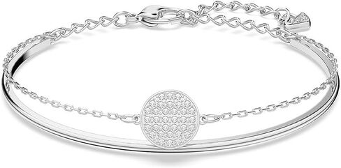 SWAROVSKI Ginger Bangle in Rhodium Plating in Saudi Arabia