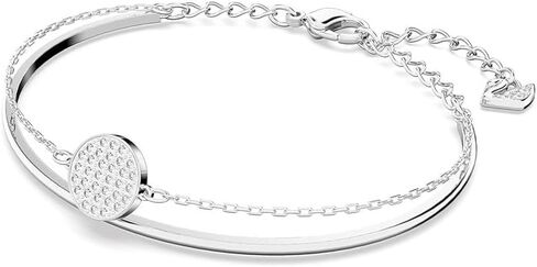 SWAROVSKI Ginger Bangle in Rhodium Plating in Saudi Arabia