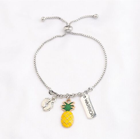 MYOSPARK IVF Fertility Wish Gift IVF Infertility Warrior Pineapple Bracelet IVF Encouragement Gifts for Women in Saudi Arabia
