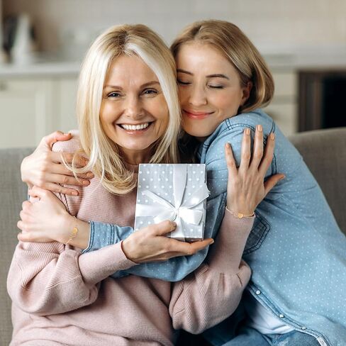 هدايا NANOOER للأم من الابنة، أفضل هدايا للأم، هدايا عيد الميلاد المضحكة للأم، هدايا عيد الشكر للأم للأم، الأم والابنة والأم وأنا مجموعة هدايا أساور متطابقة لـ 2/3/4 in Kuwait