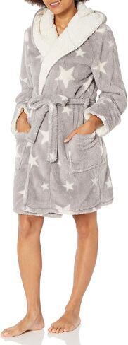 PJ Salvage Women's Loungewear Cozy Plush Robe in Saudi Arabia