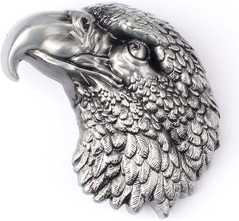 Longcreek Eagle Belt Buckle for Men, Vintage Hawk Belt Buckle, Viking Eagle Head Belt Buckle, American Bald Eagle Belt Buckle in Kuwait
