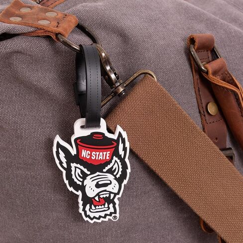 علامة الأمتعة لجامعة ولاية كارولينا الشمالية NCSU Wolfpack NC State العلامات حقيبة (علامة الأمتعة البلاستيكية - التصميم أ) in Saudi Arabia