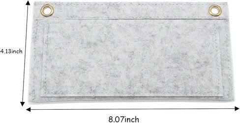 PEPRMROE محفظة لباد إدراج منظم إدراج، محفظة وحقيبة يد منظم محفظة تحويل عدة حمل حقيبة تحويل عدة حقيبة منظم (أسود) in Kuwait