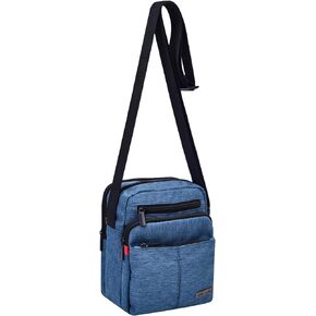USPECLARE Men's Messenger Bag, Crossbody Shoulder Bags Travel Bag Man Purse Casual Sling Pack for Work Business