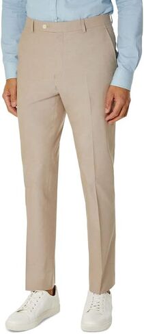 Tommy Hilfiger Men's Modern-Fit THFlex Stretch Chambray Suit Separate Pants (Tan, 42Wx30L) in Saudi Arabia