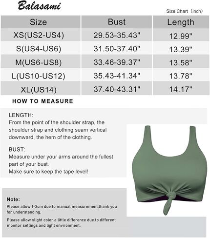 Balasami المرأة ريترو سكوب رابطة عنق عقدة الرسم طباعة مبطن تانك المحاصيل الأعلى التغطية الكاملة بيكيني ملابس السباحة فقط in Kuwait