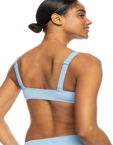 Roxy Women's Standard Ribbed Love The Glassy Bikini Top in Saudi Arabia