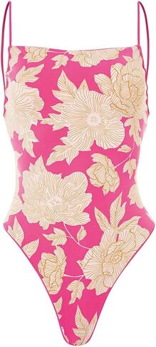 Maaji womens Radiant Pink Brittany Reversible Classic One Piece Swimsuit in Saudi Arabia