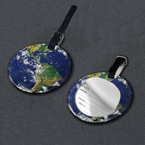 Luggage Tag Shepherd Dog Luggage Tags for Suitcases, Pu Leather Baggage Tags Identifiers for Travel, Name Id Label Tags for Baggage Bag Women Men in Saudi Arabia