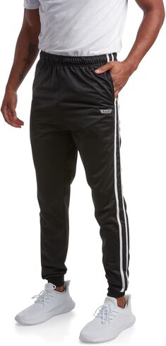 iXtreme Men's Sweatpants - 3 Pack Lightweight Active Tricot Jogger Pants (Size: S-2XL) in Kuwait