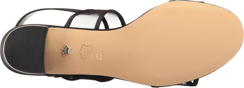 NINA Ganice - Women's Mesh Block Low-Heel Hook & Loop Dressy Sandal Shoes- Elegant and Comfortable Womens's heeled Sandals - Casual and Dress in Kuwait