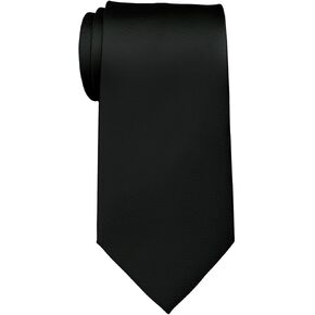 Retreez Men's Solid Plain Color Woven Microfiber 3.15" Tie Necktie