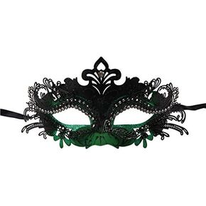 Vanki 1 PCS Masquerade Mask Laser Cut Metal Shiny Rhinestone Party Mask in Saudi Arabia