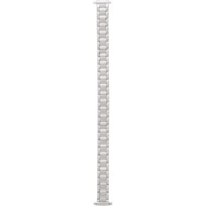 Speidel السيدات Twist-O-Flex توسيع استبدال حزام الساعة الذهب والفضة لهجة مستقيمة ومنحني نهاية 10-14mm in Saudi Arabia